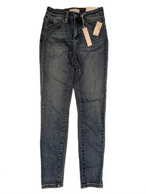 KanCan Essentials Skinny Jeans Blue Stretch Denim NWT Womens Size 25 25.29